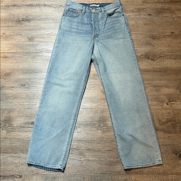 Levi's Denim - Levi's Ribcage Straight Ankle Jeans 29 High Rise Vintage Wash Denim